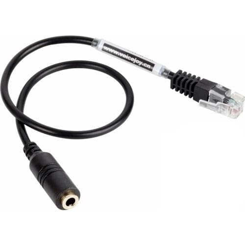 VoiceJoy Phone Headset 2.5mm to RJ9/RJ10/RJ22 Headset Plug Adapter RJ9 for AVAYA 2400 4600 series ROLM NORTEL,Aastra