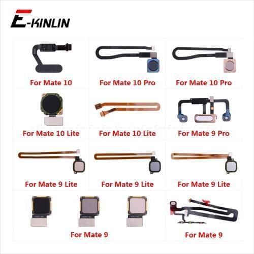 Fingerprint Sensor Home Button For HuaWei Mate 10 9 Pro Lite Touch ID Recognition Return Button Menu Connector Flex Cable Ribbon