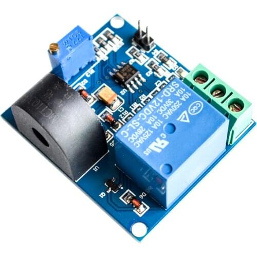 5A overcurrent protection sensor module AC current sensor 12V relay