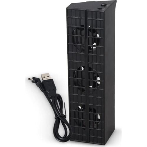 Cooling Fan Cooler Heat Exhauster Temperature Control For PS4 Slim Game Console