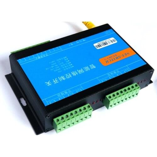 Smart Relay Control Board 8 input 8 Output TCP / UDP Ethernet Internet Network WEB centralized control