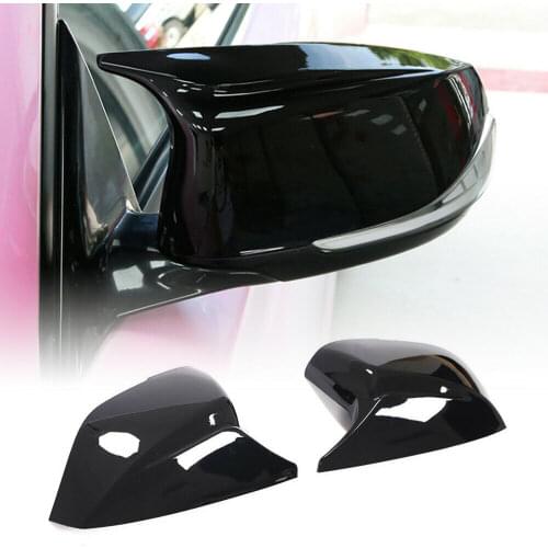 M3 Glossy Black Side Mirror Cover Replace For INFINITI Q50 S Q60 Q70 QX30 14-21