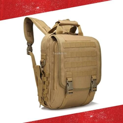 Tactical Multifunction 14" Laptop Bags Hiking Climbing Riding Military Hunting Cycling Trekking Camping Outdoor Crossbody Bags