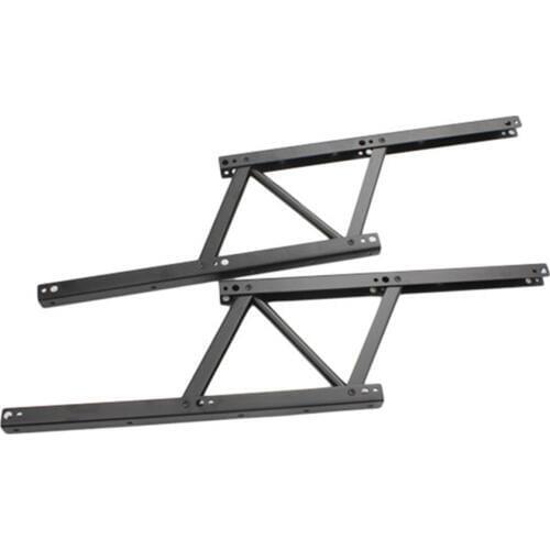 1 Pair Lift Up Top Coffee Table Lifting Frame Mechanism Hinge Hardware Fitting with Spring Folding Standing Desk Frame