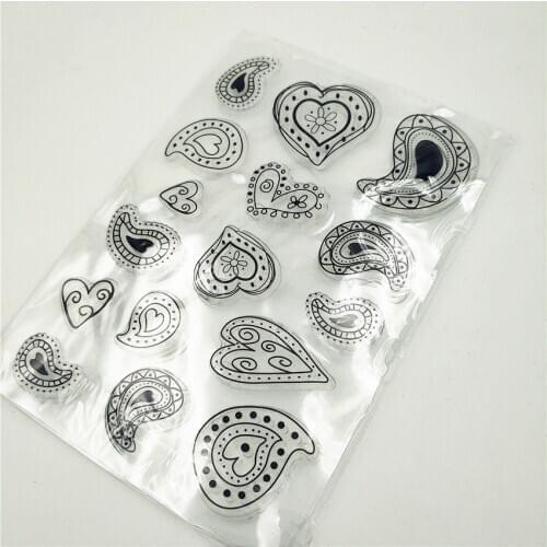 11*16cm Magic of love Transparent Clear Stamps / Silicone Seals Roller Stamp for DIY scrapbooking photo album/Card Making
