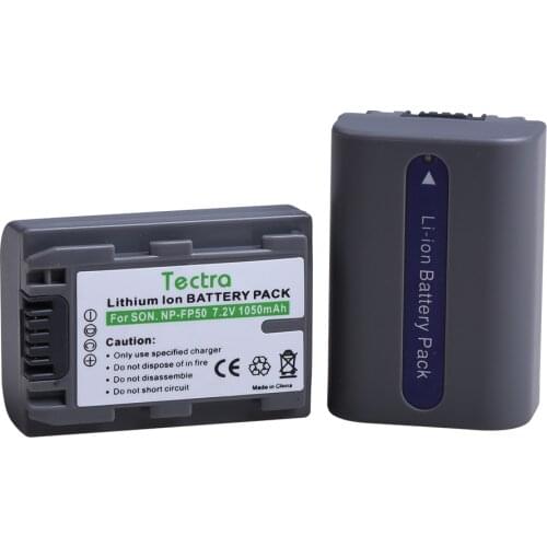 Tectra 1pc NP-FP50 NPFP50 NP FP50 Battery+LCD Charger for sony NP-FP30 NP-FP50 NP-FP60 NP-FP70 NP-FP71 NP-FP90 Sony DCR-SX40
