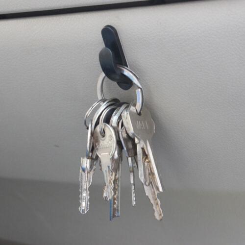 Car Stickers 2Pcs Self Adhesive Key Wall Hook Hanger For Mercedes Benz Accessories W205 W204 W203 W212 Renault Megane 2 3 Clio