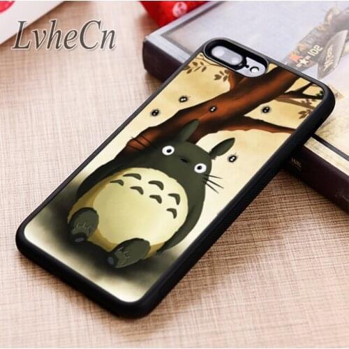 LvheCn MY NEIGHBOR TORORO phone Case cover For iPhone 5 6 6s 7 8 plus X XR XS max 11 12 Pro Samsung Galaxy S7 edge S8 S9 S10