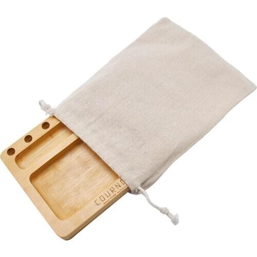 Cheaper sale Tobacco Grinder Rolling Storage Plate Tobacco Smoking Hand Roller Rolling Tray With Portable gift bag