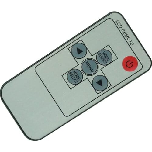 Remote Control For Vcan1427 VCAN1422 & Loncevon L0798A &Camecho N2012 CM00-K008396 TFT LCD Inwall Video Display Monitor MOBILE