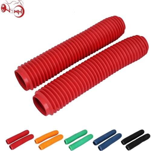 For HONDA CR125 CR150 CR250 CR500 CRF230 CRF250R CRF250X CRF450R CRF450X Motorcycle Front Rubber Fork Boots Gaiters Sleeve