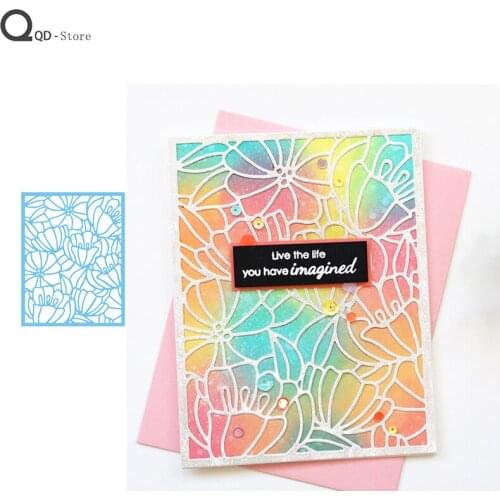 Pattern Background Box Metal Cutting Dies Stamps Dies Scrapbooking Mold Cut Childrens Handmade Tools DIY Craft Decoration New