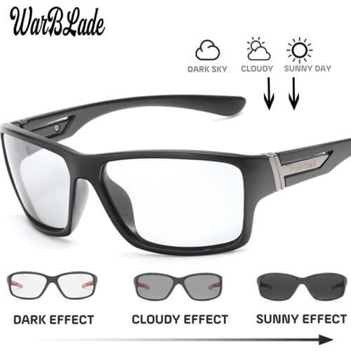 WBL Fashion Goggles Brand Polarized Photochromic Sunglasses Unisex Lens Eyewear Square Men Women Classic Anti Glare Glasses