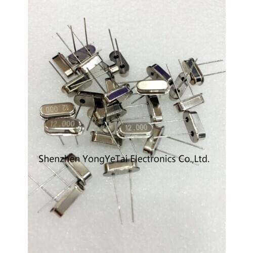 YYT Crystal 12MHZ 12.000M HC-49S type passive crystal Hot sale