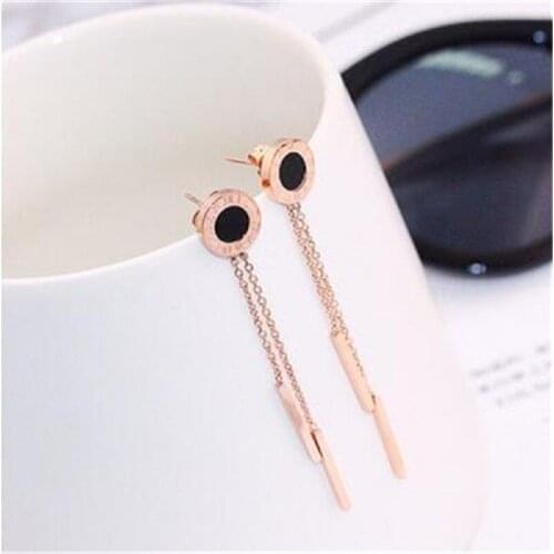 Fashion New Tassel Woman Numerals Long Section 2021 Earrings Jewelry For Women The Best Gift