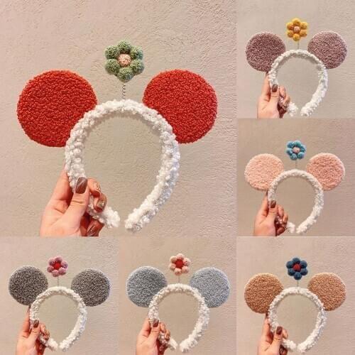 Women Cute Sweet Hairband Wash Face Makeup Hair Hoop Headwear Headband Accessory