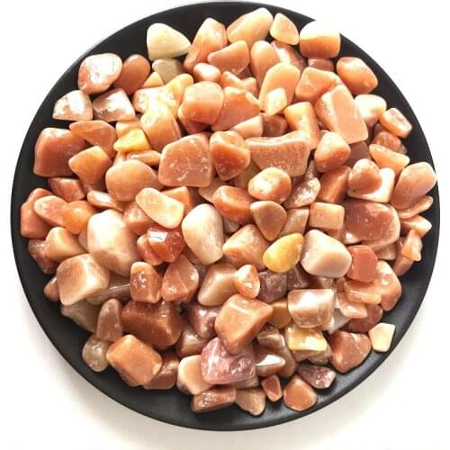 100g Natural Red Aventurine Stones Gravels Reiki Healing Quartz Crystals Home Decor Materials Natural Stones and Minerals