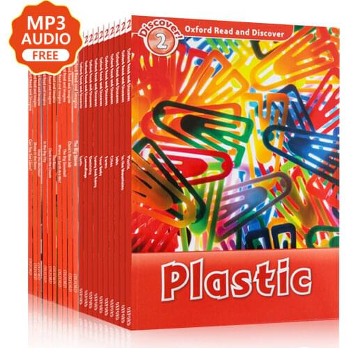 20 BOOKS/set Oxford Read and Discover Level 2 Graded Children Reading Learning Phonics English Story Picture Books for Kids