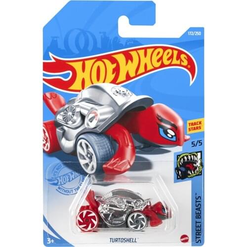 2021-172 Hot Wheels Cars TURTOSHELL 1/64 Metal Diecast Cars Collection Kids Toys Vehicle For Gift
