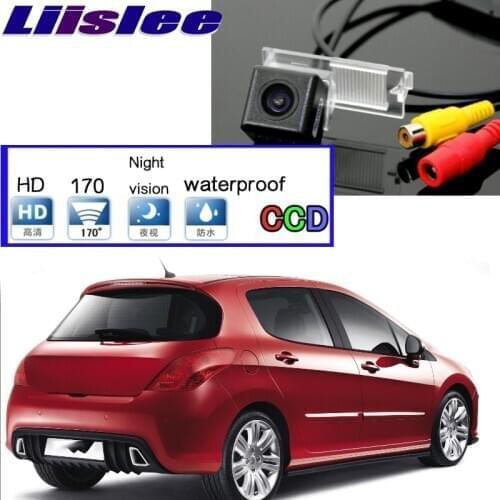 Car Camera For Peugeot 308 / 408 / 508 High Quality Rear View Back Up Waterproof Camera PAL / NTSC To Use | CCD + RCA Standard