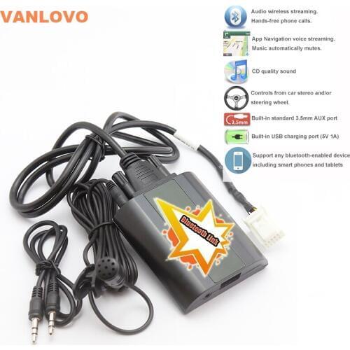 Bluetooth Link Car Kit With Aux-in Interface & USB Charger for SCION xA xB xD tC w/o Navigation