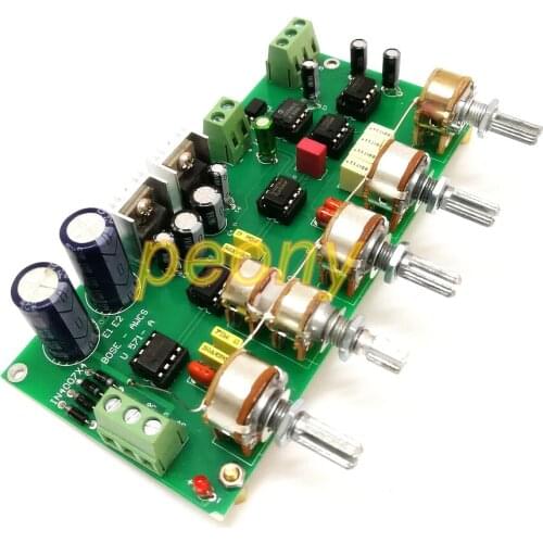 Dynamic Equalization of Pre-stage Tone Board Single-ended Output with Special Filter for Subwoofer