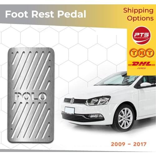VW Polo 2009 2010 2011 2012 2013 2014 2015 2016 2017 Car Accessories ABS Chrome Foot Rest Pedal Body Molding Moulding Trim