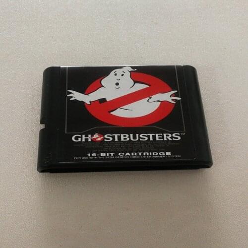 Ghostbusters 16 Bit MD Game Card Sega Mega Drive Genesis