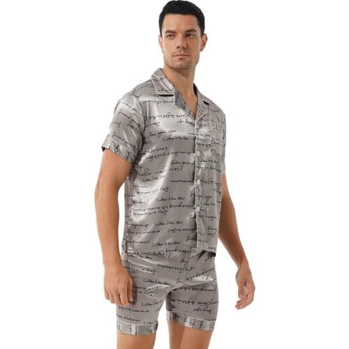 Летние мужские пижамы iEFiEL China At AliExpress