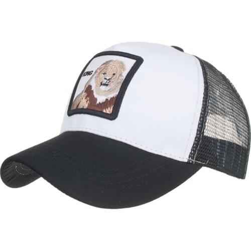 Joymay 2019 NEW ARRIVAL Spring Summer Animal Embroidery Mesh Baseball cap Fashion outdoor Snapback sport leisure hat B616