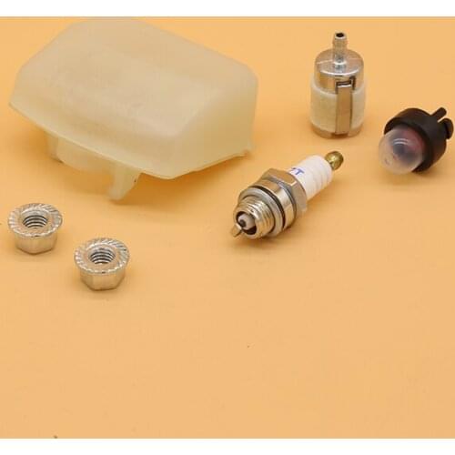 Air Filter Spark Plug Primer Bulb Bar Nuts Kit Fit For HUSQVARNA 340 345 346 XP 350 353 Chainsaw Parts 537024003