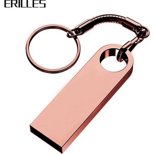 Metal pen drive 4gb 8gb 16gb pendrive usb flash drive 32gb 64gb 128gb flash disk real capacity cle usb 2.0 stick thumbdrive