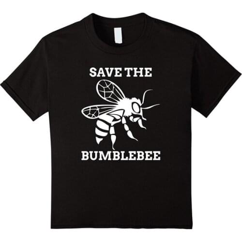 Save The Bumblebee Wildlife Mens T-Shirt