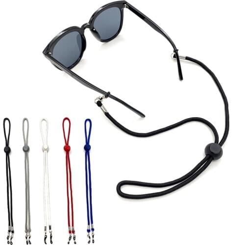 Non-slip Color Nylon Reading Glasses Lanyard Mask Lanyard Dual-use Adjustable Sunglasses Lanyard Comfortable cadena para gafas