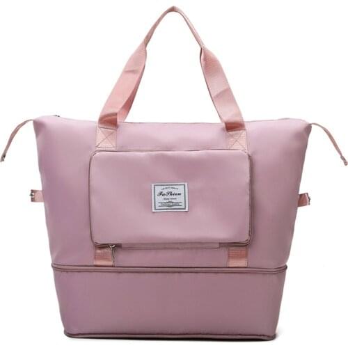 New Large Capacity Folding Travel Bags Waterproof Tote Handbag Travel Duffle Bags Women Multifunctional Travel Bags Dropshipping