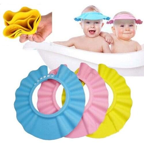 Modern Practical Adjustable Baby Bath Hat design product
