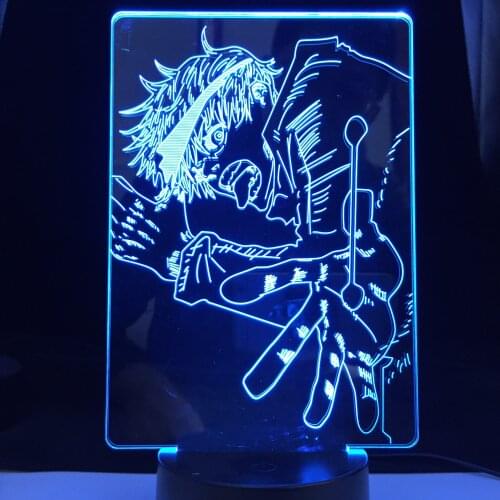 Satoru Gojo Jujutsu Kaisen Led Night Light for Birthday Gift Anime Lamp Jujutsu Kaisen Nightlight Satoru Gojo Lamp Drop Shipping