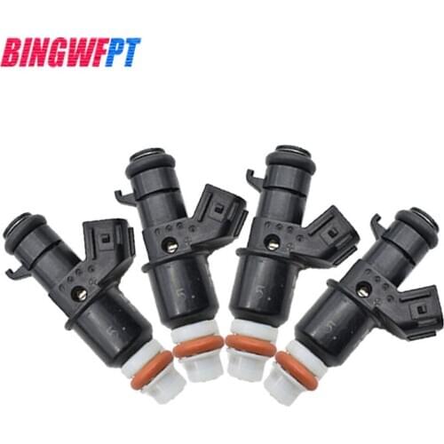 4x Fuel Injectors Flow Valve For Honda Civic 06-11 1.8L 16450-RNA-A01 16450RNAA01 Injection Nozzle Injectors