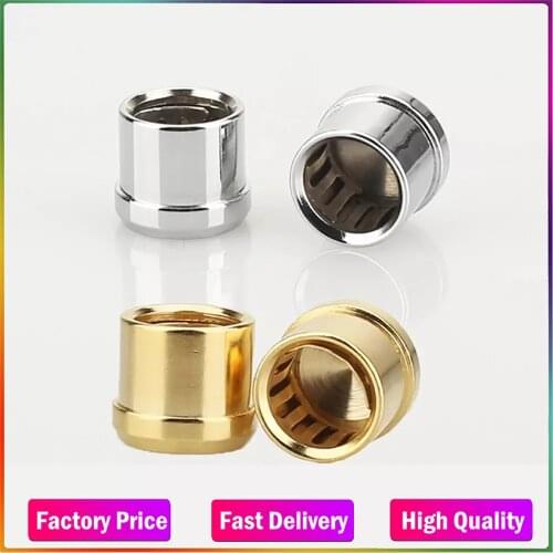High Quality Hi End Brass Noise Stopper Rhodium Plated Copper RCA Plug Caps