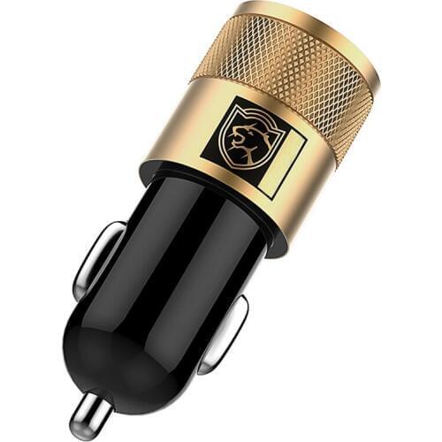 Vehicle charger Fast charge of mobile phone Car filling USB conversion plug Multifunctional USB interface Smoke plugs