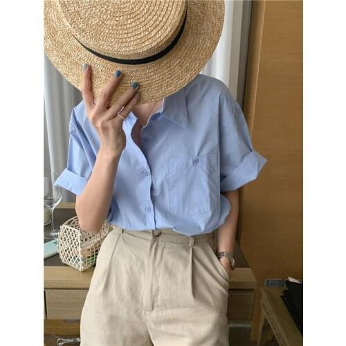 2021 Spring Shirt Female Womens Blouse Summer Women Blouses Maxi Blusas Casual Elegant Vintage Long Sleeve Cotton Oversize Loose