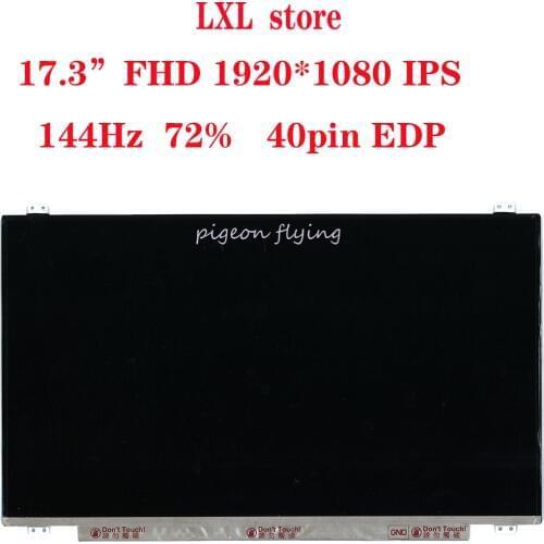 Y730-17ICH Laptop LCD screen for lenovo Legion 81HG 17.3" FHD IPS 40pin EDP 72% 144HZ FRU 5D10R25354 5D10R11221 100%OK