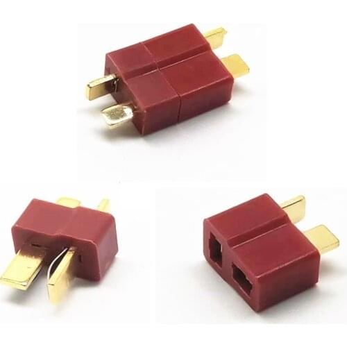 6Pcs/10Pcs/20Pcs T- Plug Male & Female Connectors Deans Style For RC LiPo Battery ESC RC Toys Spare Parts Accessories