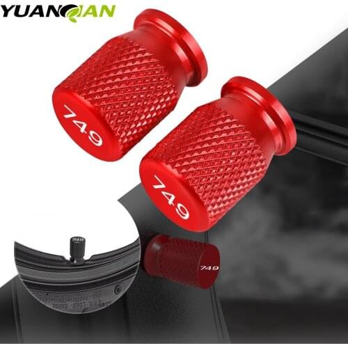 Motorcycle Accessories For DUCATI 749 749S 749R S R 749/R/S 2009-2019 CNC Aluminum Cover Wheel Tire Valve Stem Airtight Covers