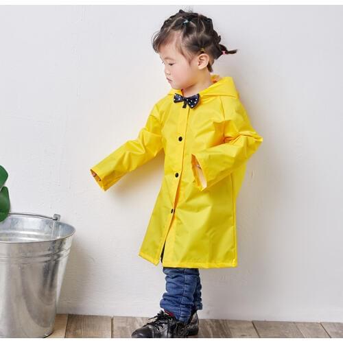 Childrens Raincoat Girls Boys Raincoats Kindergarten Kids Fashion cloak poncho