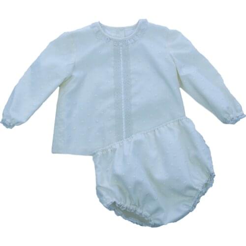 My daughter and I set blouse and Ranita Azalea collection for Bebes (9 to 12 months)-handmade-season