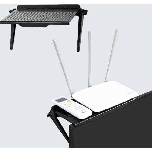 Foldable Adjustable Screen Top Shelf Computer Monitor Riser Movable Stand TV Rack Display Shelf Storage Rack Organizer Dropship