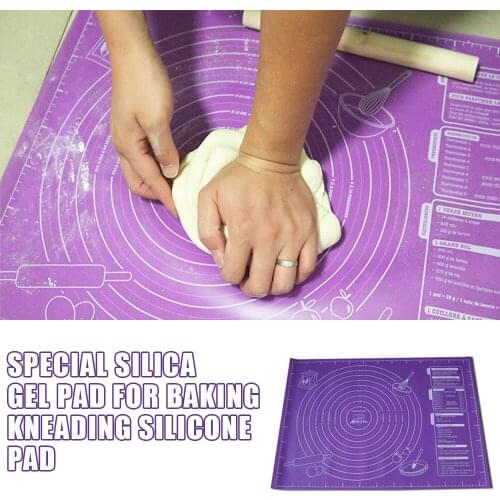 Baking Mat Rectangle Non Slip Siliconewith Scale Design Counter Dough Mat J99Store