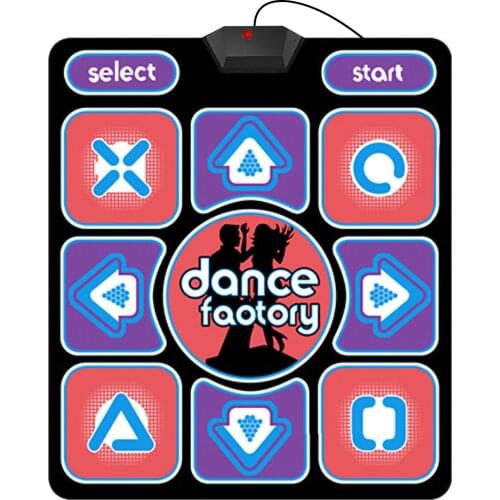 USB 80x90cm Dance Gaming Mat For 1 Player Anti-Slip Dancing Blanket Dance Pad Compatible For PC Laptop Home Entertainment