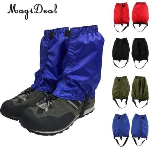 Outdoor Waterproof Snow Leg Gaiters Hiking Walking Climbing Hunting Leggings Cover Protector for Men and Women
